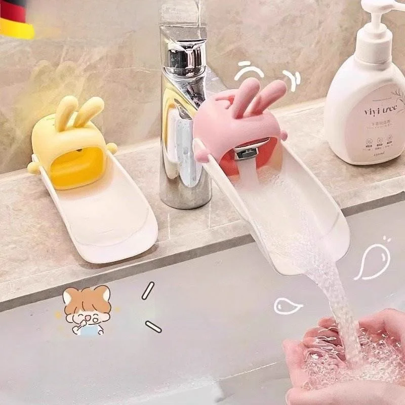 

Милый мультяшный силиконовый удлинитель для смесителя, универсальный, с защитой от брызг, для домашнего использования, инструмент для личной гигиены