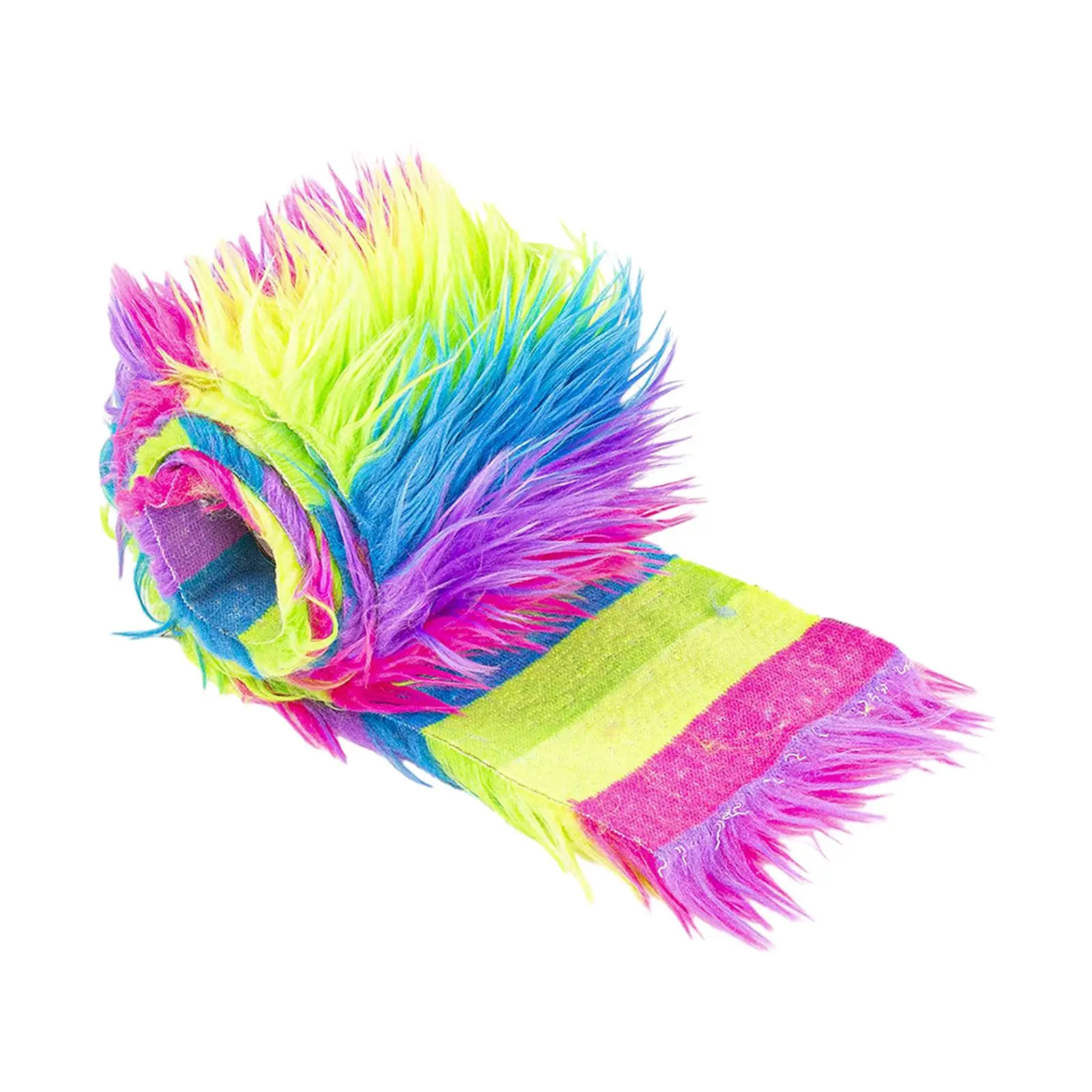 Faux Fabric Trimming Soft Crafting Sewing for Cosplay Costume Dwarf Decoration Sofa Carpet Hat Patches Costume Decoration