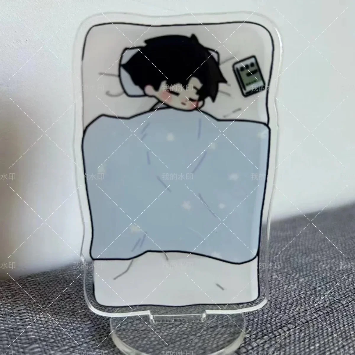 لعبة الحب والفضاء العميق Caleb Sylus Rafayel Xavier Zayne كوسبلاي من الأكريليك حامل نموذج عرض مكتبي هدية المعارض الدائمة