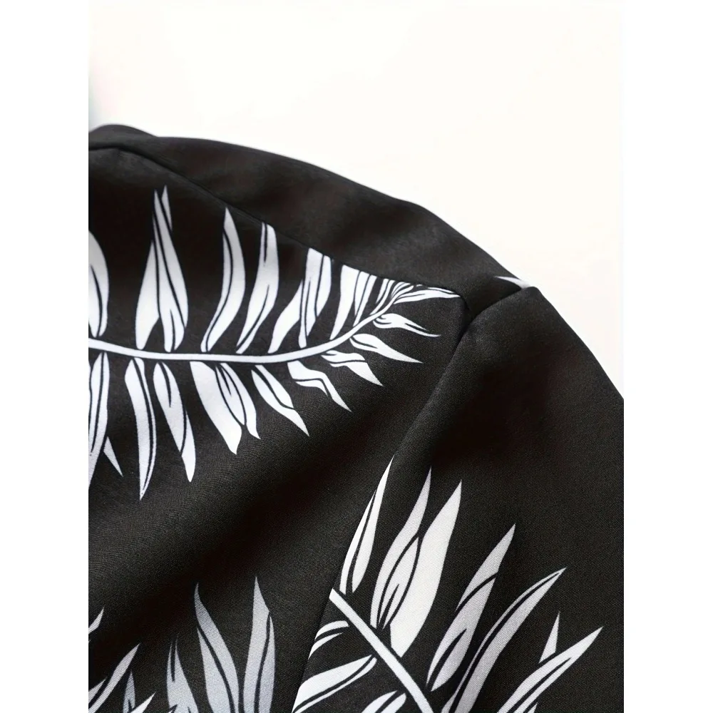 2025 Summer New Men's Classic Vintage Shirts Father's Day Gift Casual Hawaiian Shirt Breathable Light Comfortable Lapel Tops