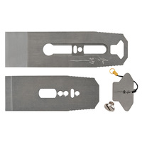 Premium 4.0mm Thick Magnacut Steel Titanium Base Replacement Blade with Chip Breaker For No 4, 4-1/2, 5, 5-1/2, 6, 7 Hand Plane