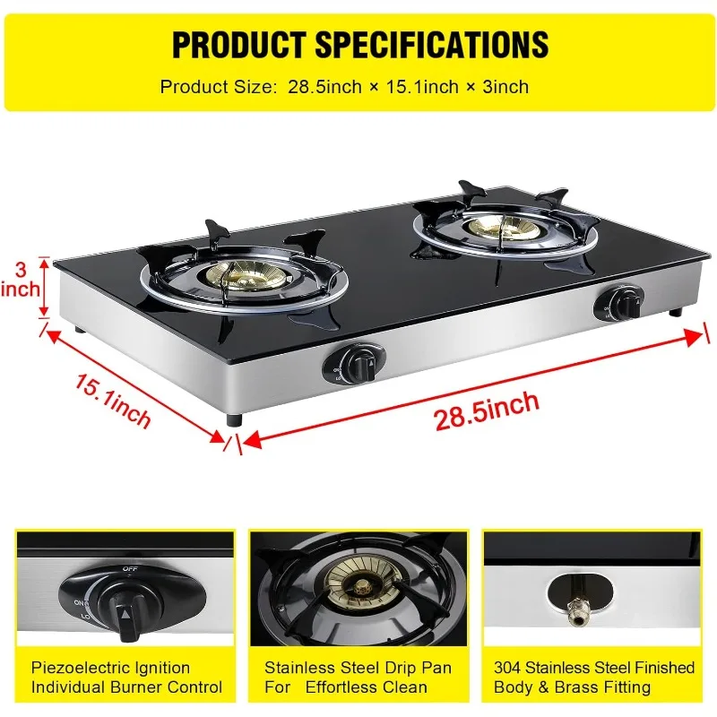 Cooktop 2 Burners P…