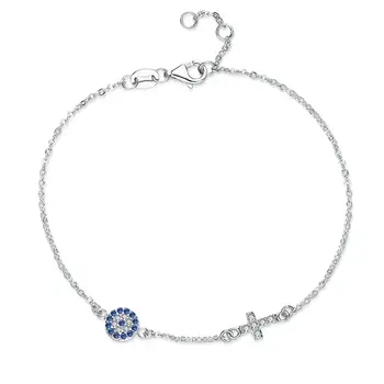10 best sales Bracciale croce argento 925 - №10