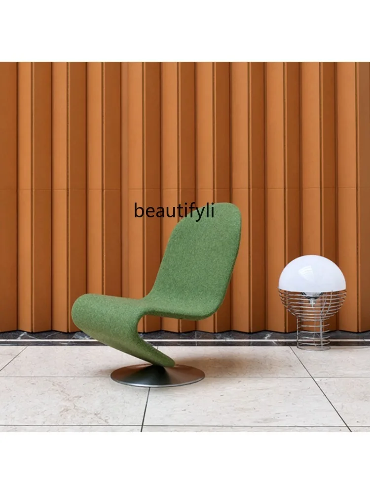 Jianou Modern Designer Special-Shaped Art Snake-Shaped Chair Trend S-Shaped Chair Hotel Villa designer chair  furniture