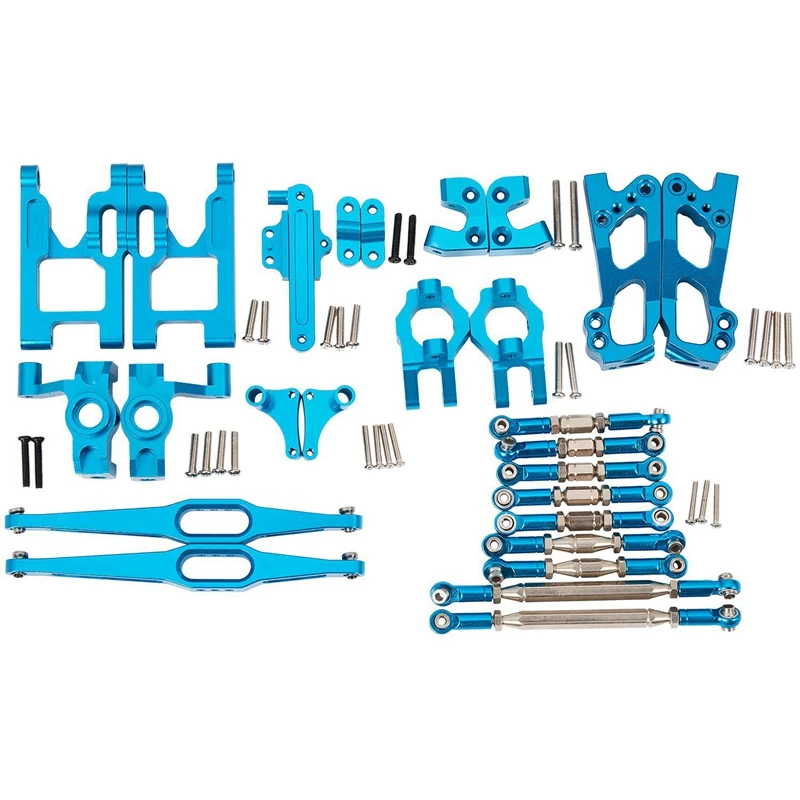 A84F-12428 12423 Kit de acessórios de atualização para Feiyue FY03 Wltoys 12428 12423 1/12 RC Buggy Car Parts