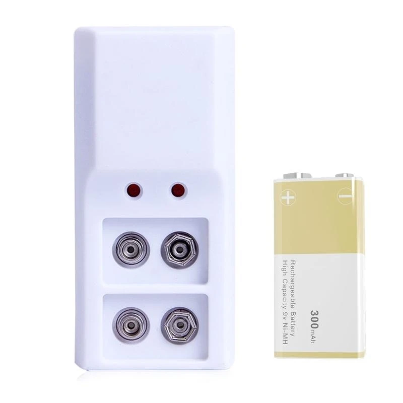 E56B Portable 9V Rechargeable Battery Dock Base with Fast Charging Technology
