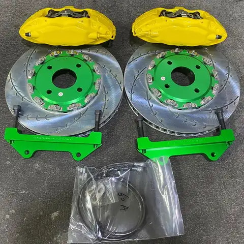 BMW E90, VW 골프 GTI, 도요타 수프라 Mk4, 아우디 A3 A4 Q3용 도매 OEM F50 브레이크 캘리퍼 대형 4피스톤 캘리퍼 키트