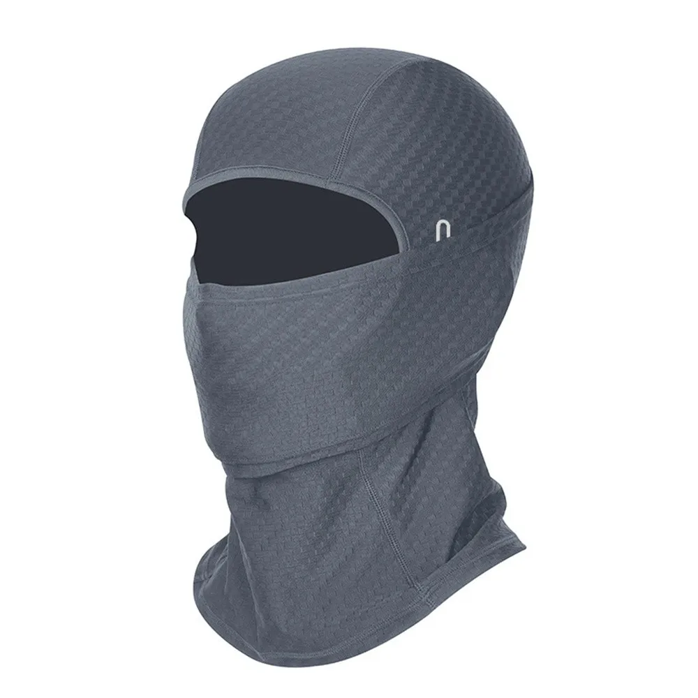 Fashion Quick Dry Balaclava Face Mask Breathable Ice Silk Full Face Mask Sun Protection with Glasses Hole Motorcycle Mask Skiing