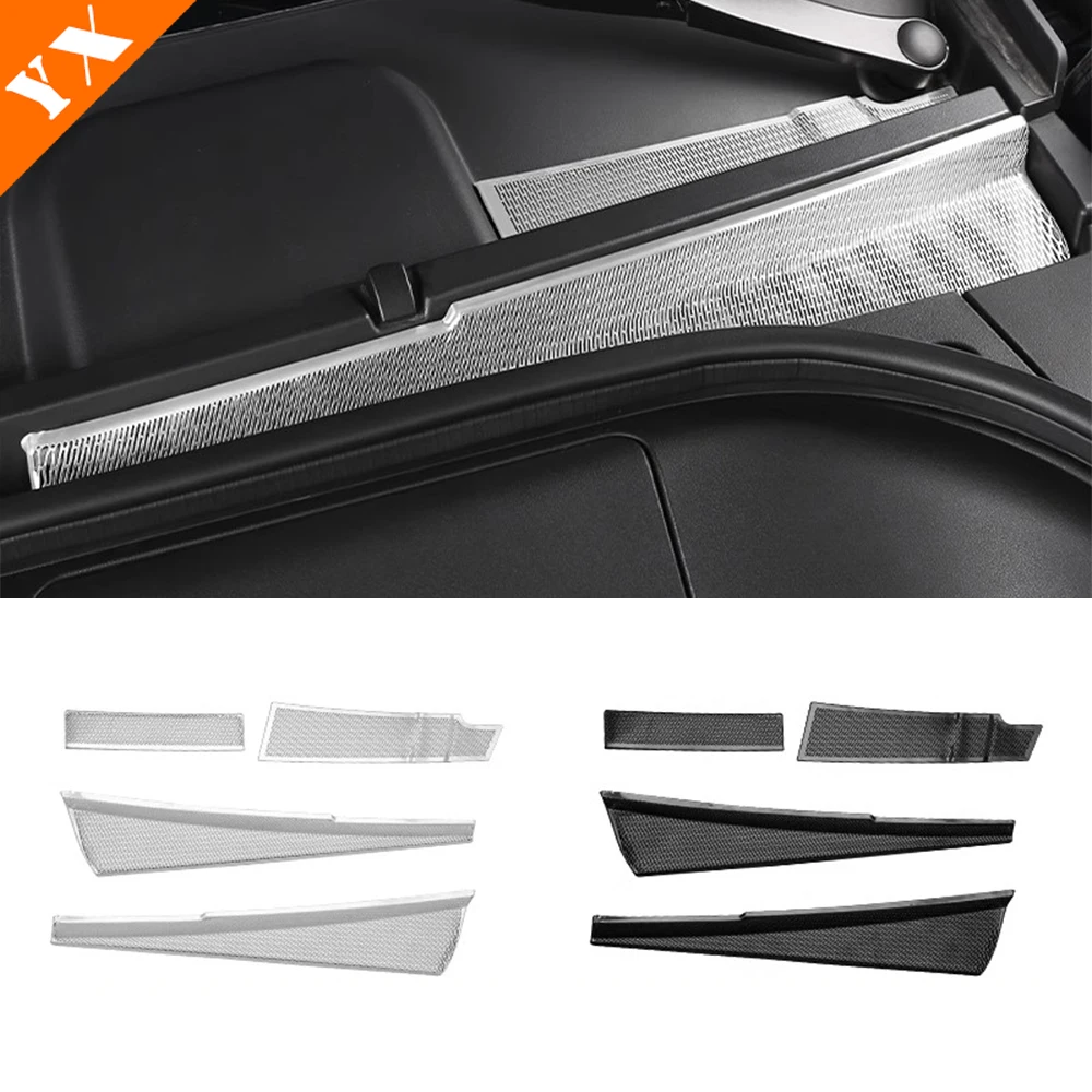 

For BYD leopard 3 titanium 3 accessories stainless Car Hood Air Outlet Protective Cover,Engine Hood Air Outlet Decorative Cover