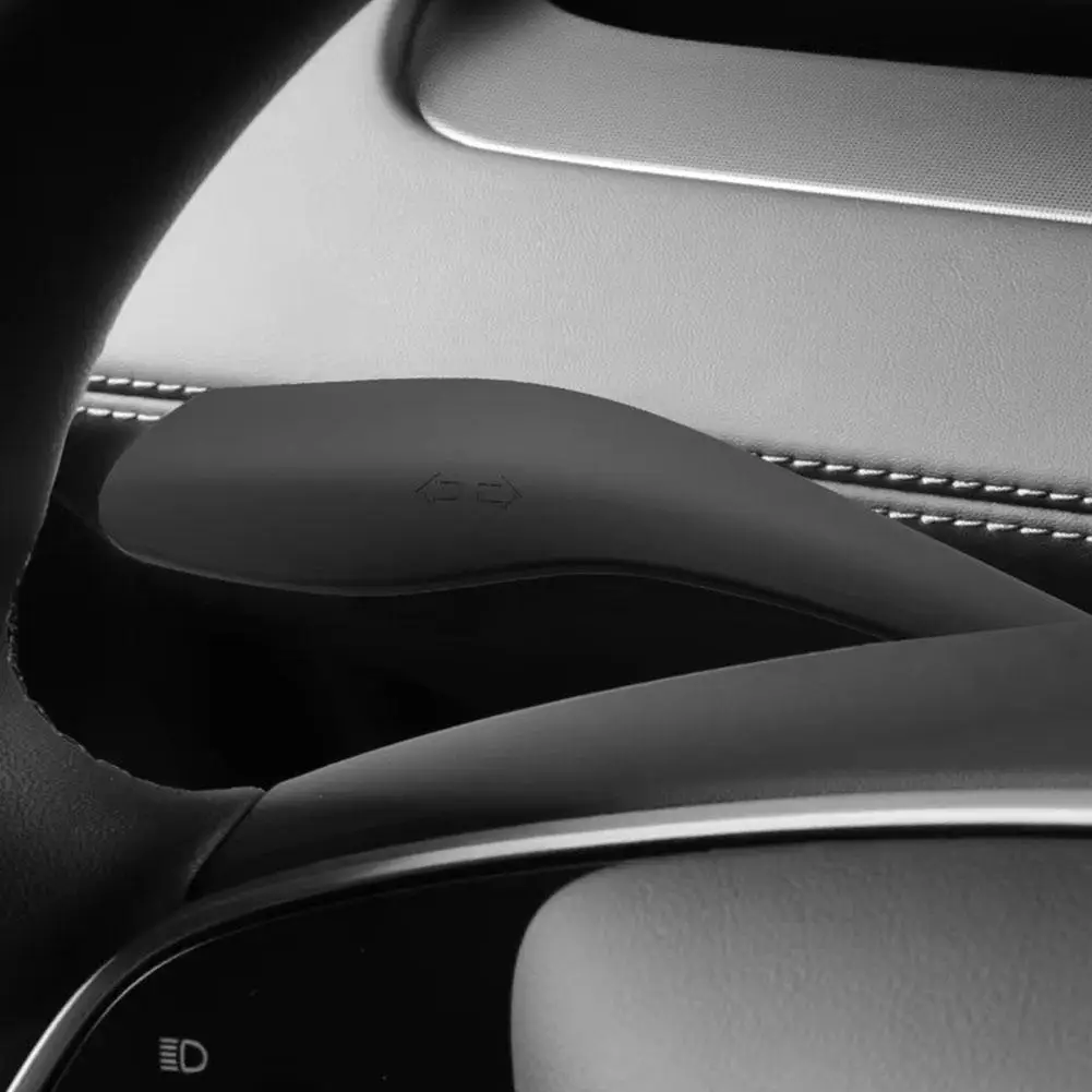 ل تسلا نموذج Y العرعر 2025 والعتاد التحول غطاء التوجيه رافعة مقبض حماية شيفتر قذيفة التحول المقبض غطاء سيارة الوصول U2P4 #2