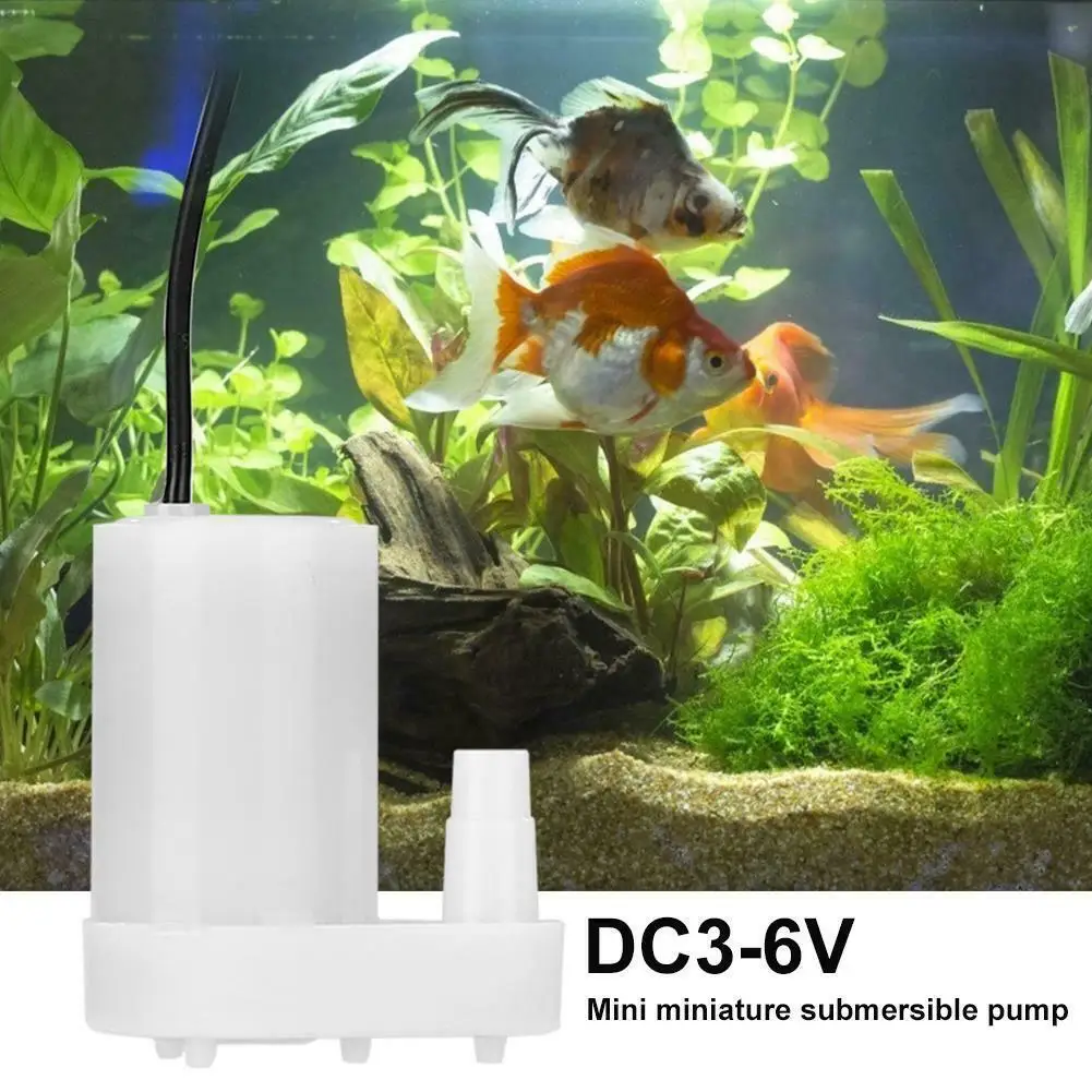 Silent Mini Water Pump Dc3v5v6v9v Solar Charger Dc Water Pump