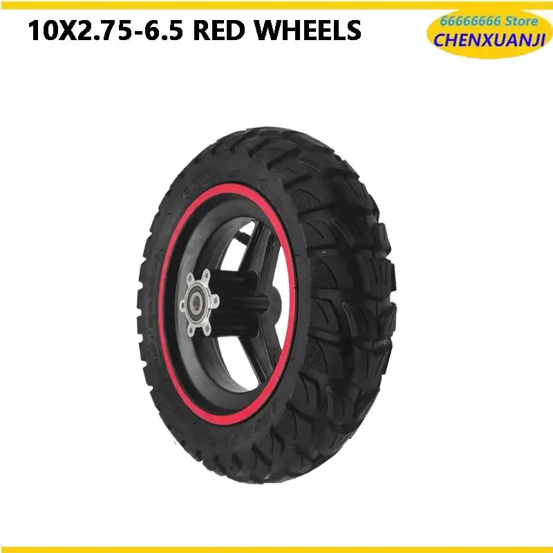 

Комплект бескамерных вакуумных шин 10X2.75-6.5 для электросамоката, запчасти для внедорожных колес, улучшенная версия