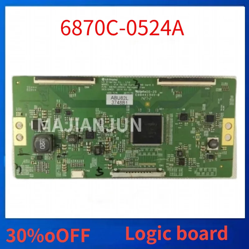 Original 6870C-0524A Logic Board 6870C 0524A V14 TM120 Curved UHD Ver0.5 for 55 / 65 inch TV Board for ...etc.  T-con Card