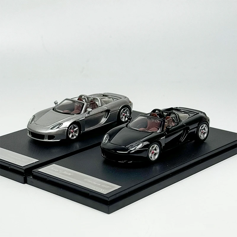 1:64 Scale Alloy Simulation Porsche Carrera GT Convertible Sports Car Sedan Racing Model Toy Gift Collection Souvenir Decoration