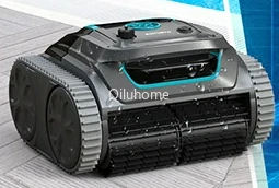 Cement Robot Swimming Pool Cleaner Cordless APP Control Rechargeable Lithium Battery 6400mAh