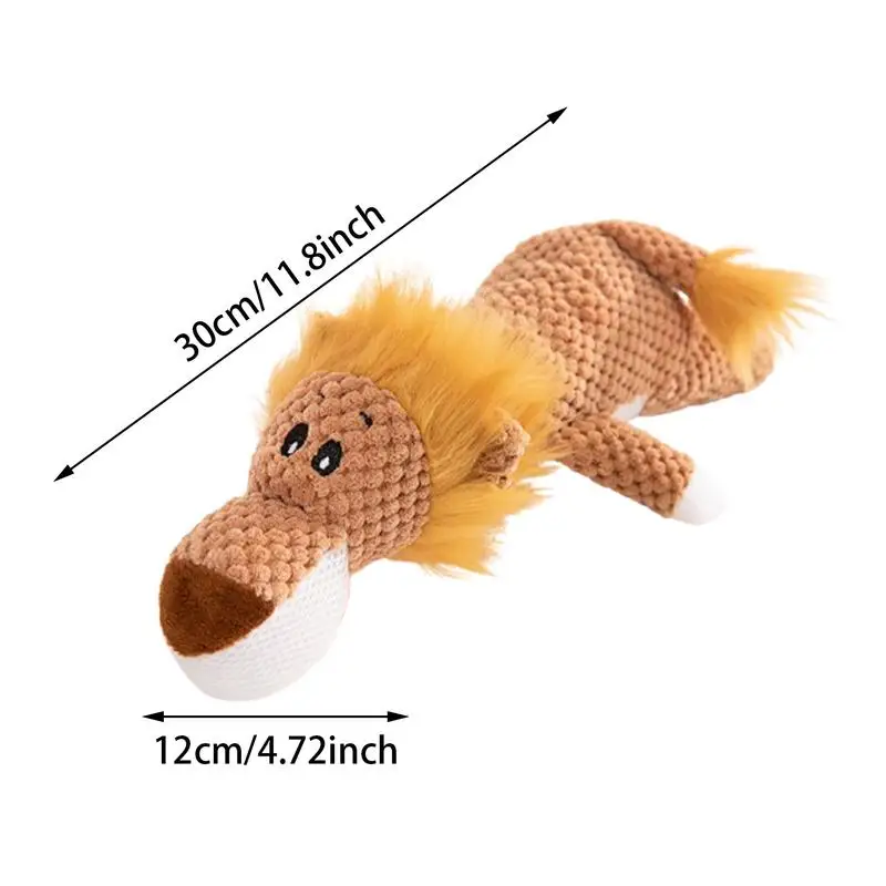 Teething Toys For Puppies Bite-Resistant Cartoon Chew Toys Pet Chewing Toy Puppies Soft Stuffed Toys Dog Relaxing Toys Pet