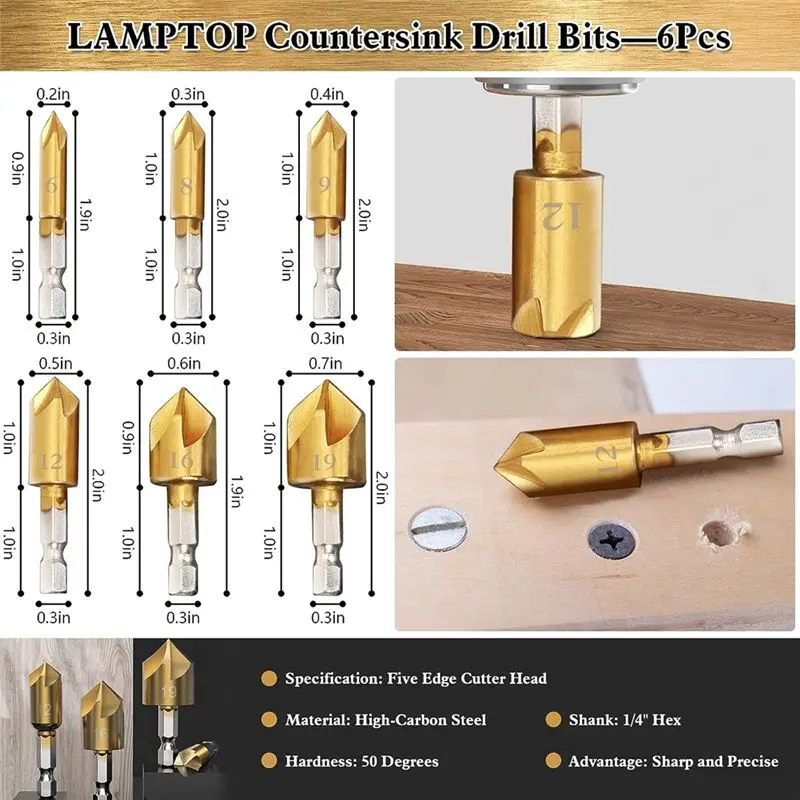 dt35bg-28-pcs-woodworking-chamfer-drilling-tools-including-countersink-bit-wood-plug-cutter-drill-bit-set