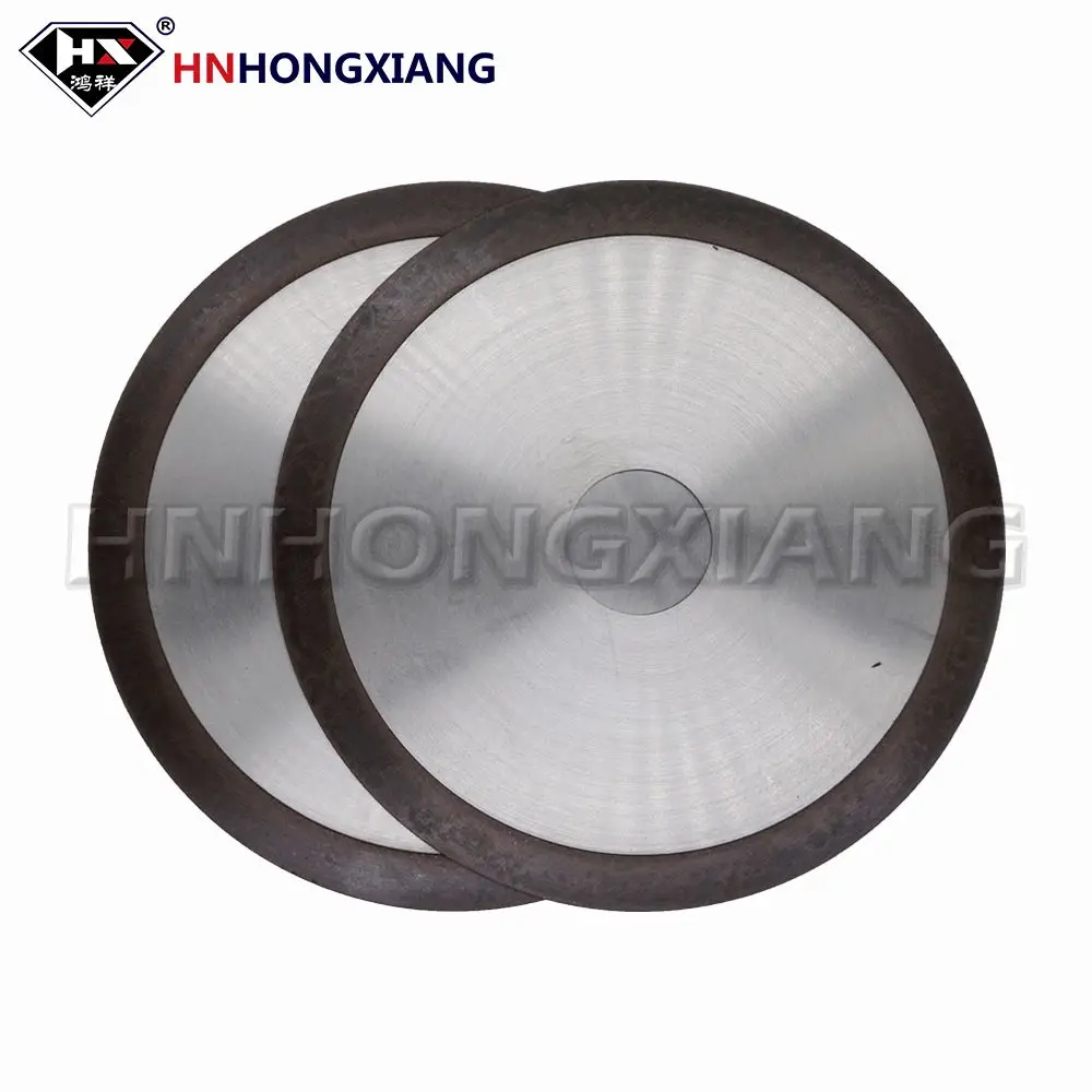 Ultra Thin 1A1R Resin Diamond Cut Off Wheel 154-200mm 120 Grit Precision Cutting Disc for Tungsten Carbide Steel Tools