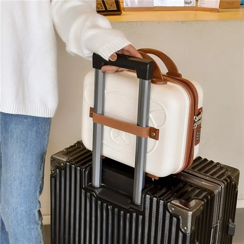 حقيبة 14 بوصة حقيبة مستحضرات التجميل الهدايا التذكارية حقيبة سانريوس Kawaii الكرتون بلدي ميلودي أنيمي فتاة صندوق قفل صغير حقيبة يد هدية صندوق