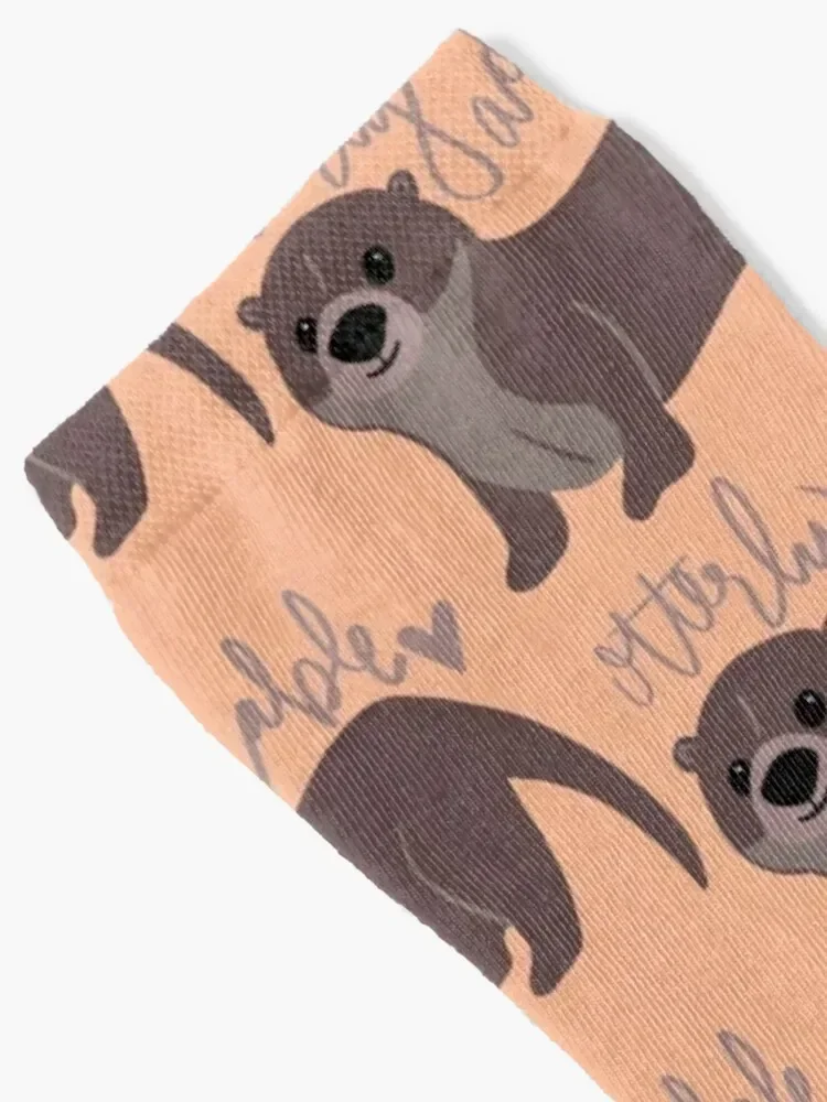 Otterly Adorable Socks sport winter thermal Socks Ladies Men's