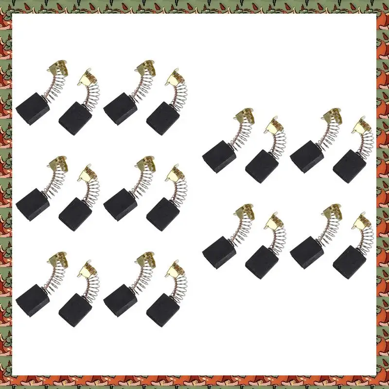

ABLQ 20 Pcs Electric Motor Power Tool Part Carbon Brush 6.5Mm X 13.5Mm X 18 Mm