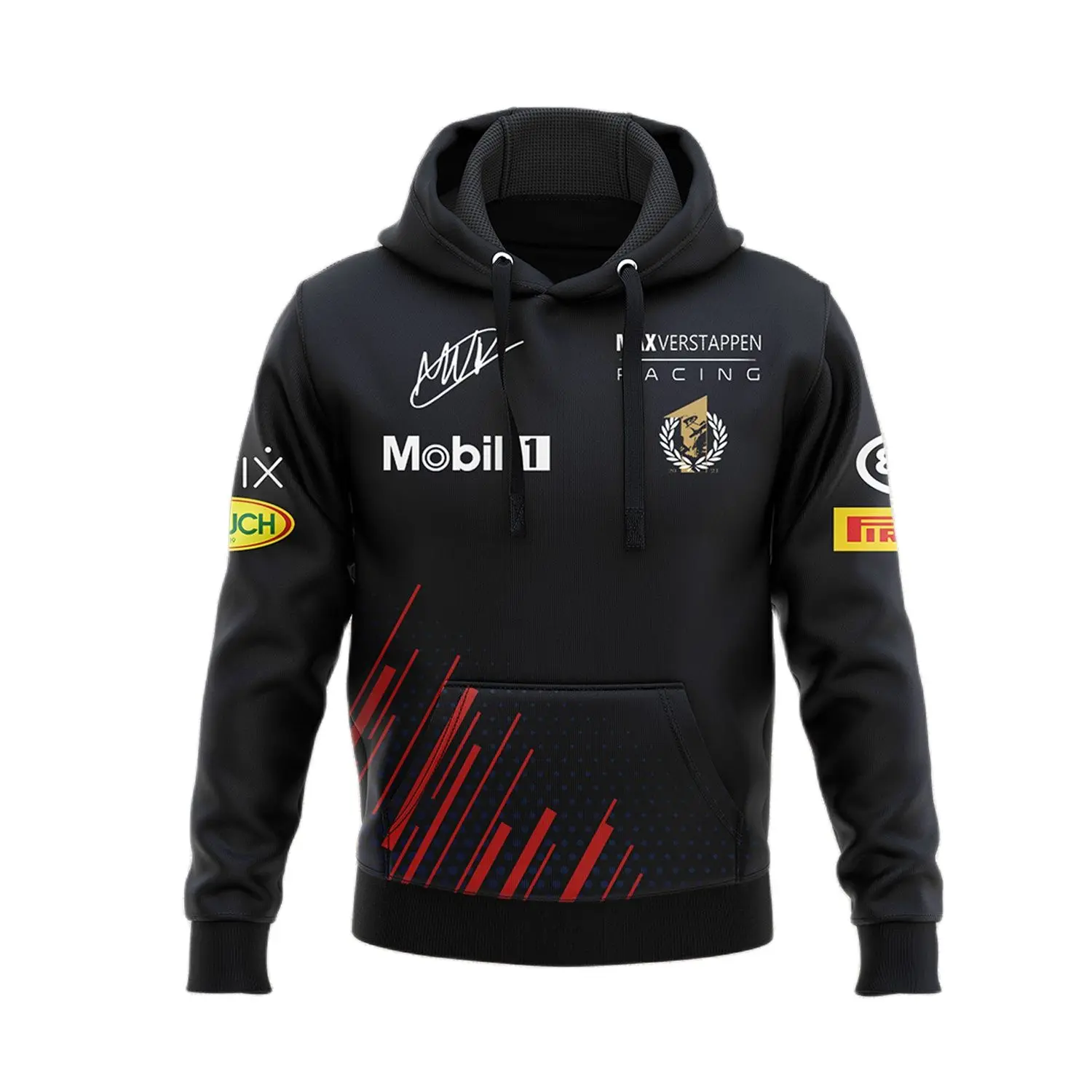 2025 lente en herfst nieuwe hete verkopende F1 team extreme sporten vrije tijd mode hoodie heren en dames grote mode hoodie top