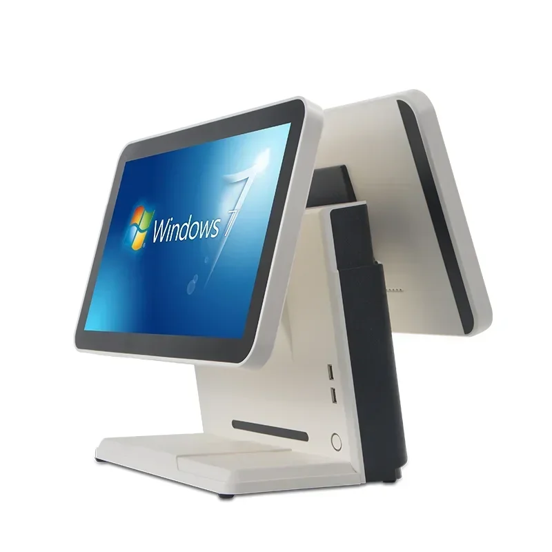 

2026 15+11.6'' Wholesale Pos System Set Pc Win Dows Cash Register Restaurant Touch Screen Pos Systems Cash Register