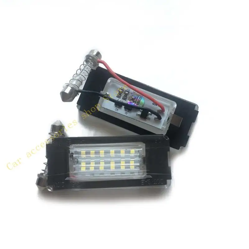 T21E LED لوحة رخصة مصباح مضاد للماء مصباح مصباح خلفي للجنرال MINI 2nd لـ R56 R57 R59 Step Corpicy Light Dome Ligh