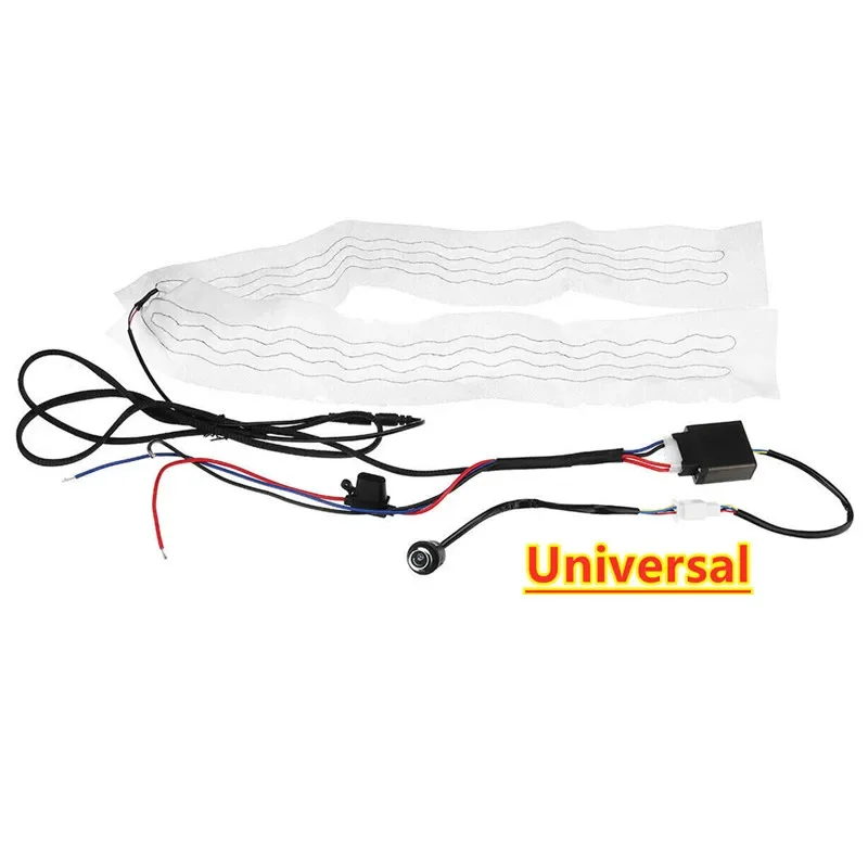 12V Universal Car Truck Steering Wheel Heater Adjustable Heating Kit Winter Heated Pad Winter Adjustable Hand Warmer