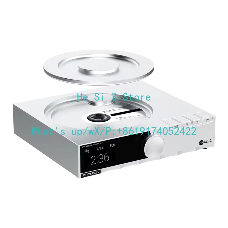 SMSL PL200 Hi-res Class CD Player Digital Audio MQA DAC AK4499EX DSD512 LDAC Aptx-HD 32bit/768kHz Bluetooth