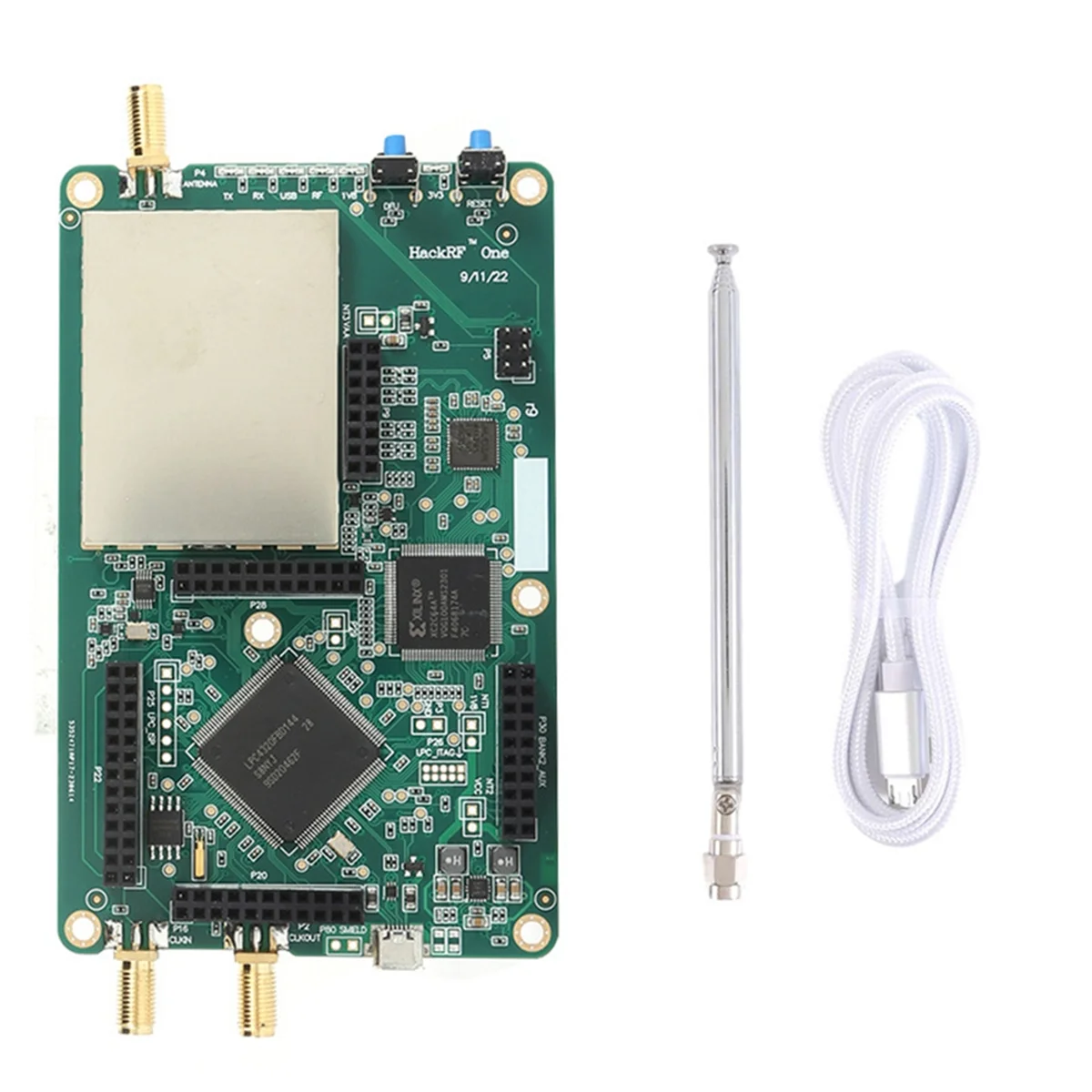 For One R9 V1.7. 0 1MHz-6GHz Software Radio Platform Development Boards Multifunction Portable Module,Green