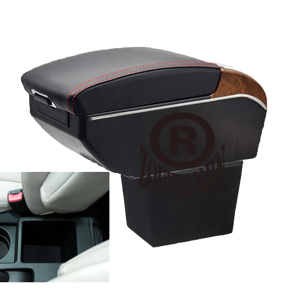 For Mazda M5 Armrest Box Retrofit Parts Center Console Special Storage Space Car Elbow Rest with USB