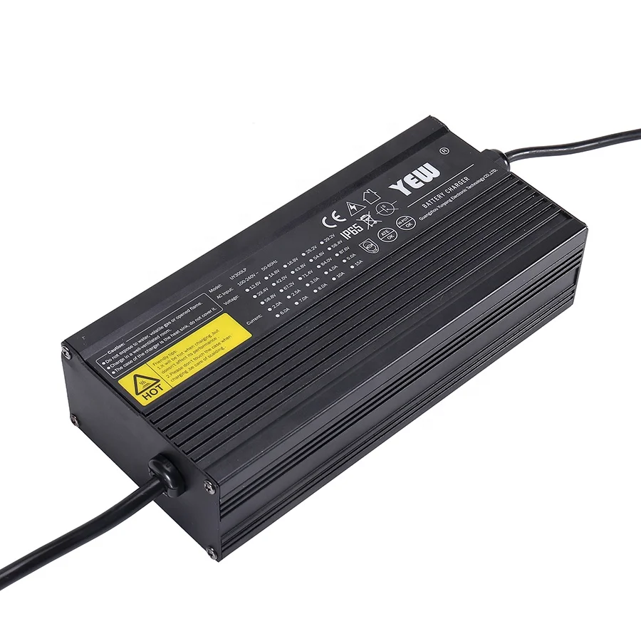 48V 14s lithium battery charger 13s li ion battery charger For IP65 waterproof  48v 5a charger