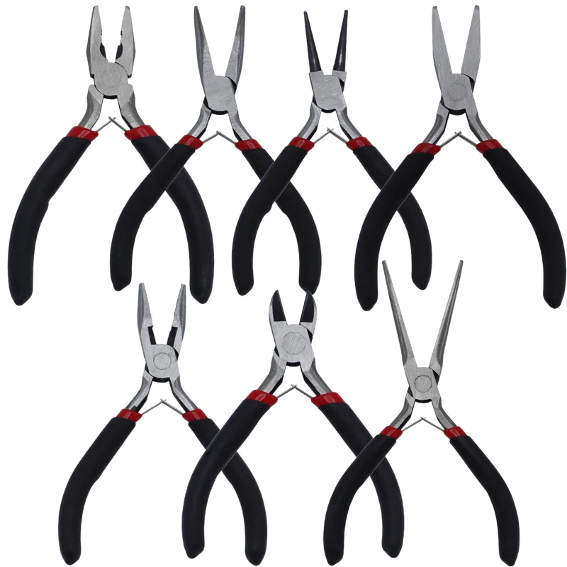 Multi-functional Mini Pliers Long Needle Round Nose Cutting Wire Pliers DIY Jewelry Pliers Tools & Equipment Kit Repair Tools