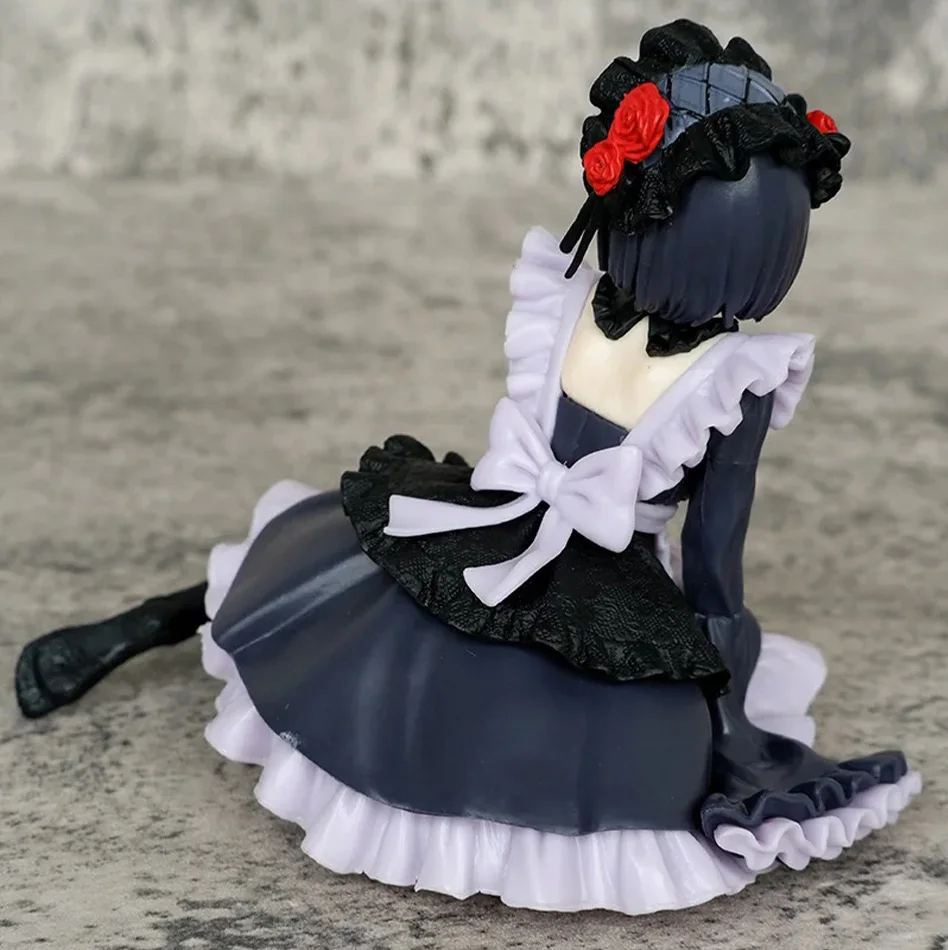 마이 드레스업 달링 애니메이션 피규어 블랙 메이드 의상 키타가와 마린 액션 피규어 시즈쿠 쿠로에 피규어 컬렉션 모델 장난감