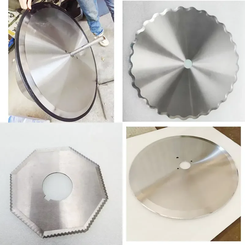 Custom Drawing Services Hot Sale Rotary Circular Round Blade for Slitting Machine Core Gear Components Factory