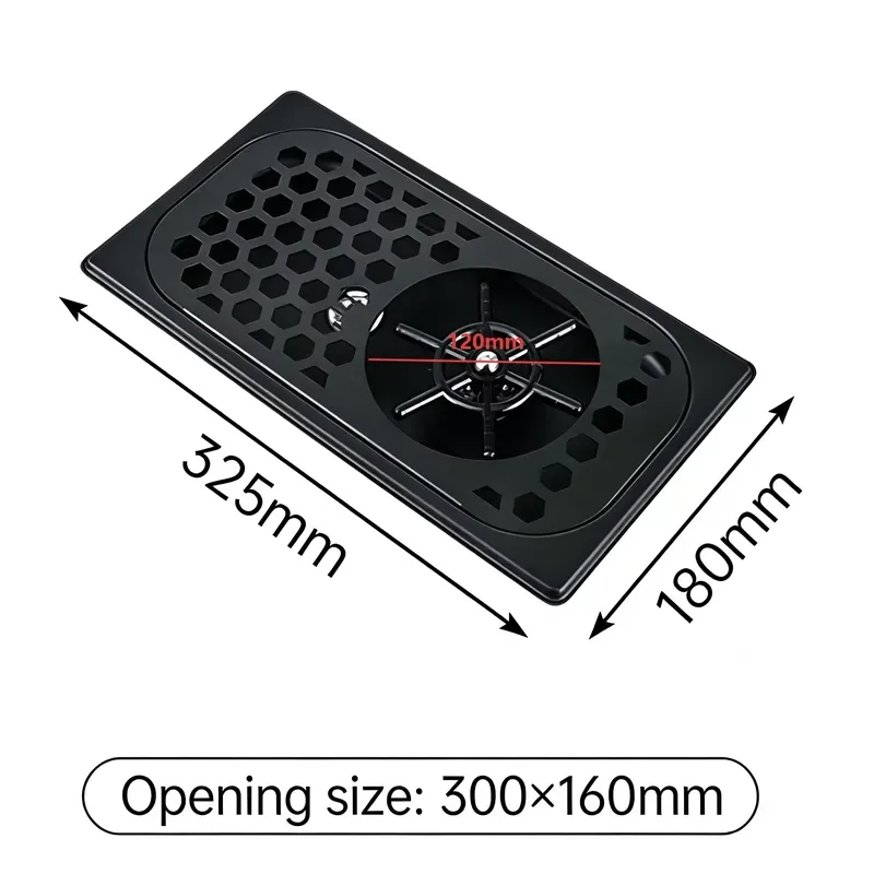 Commercial Stainless Steel High Pressure Sink Cup Washer 360 Degree Rotating Nozzle Glass Rinser for Bar Kitchen Modern
