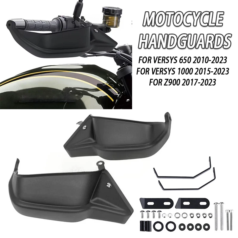 

For Versys650 2010-2023 Handguards Handle Bar Hand Guard Protector For Kawasaki Versys1000 2016 2017 2018 2019 Z900 Accessories