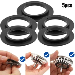 5pcs Seal Rubber Seal-Strainer Washer For 78 79 80 82 83mm Gasket Plugs Rubber Seal 100% Brand New 32mm 54mm Kitchen Sink-Parts