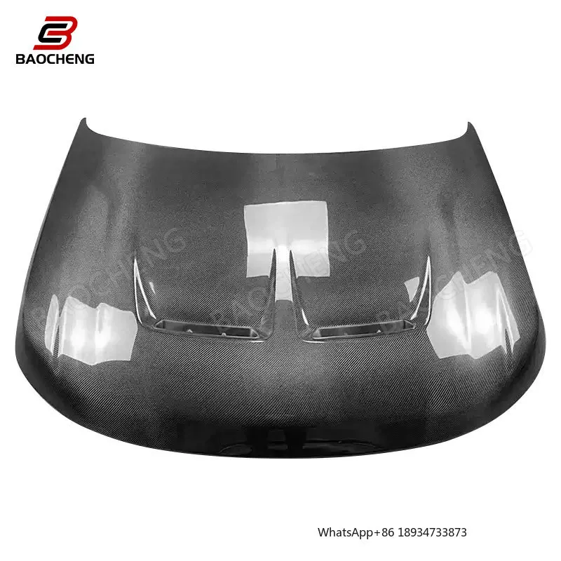 

High quality Carbon Fiber Front Engine Hood Vent Cover For Range Rover Sport 2020+ SVR Style