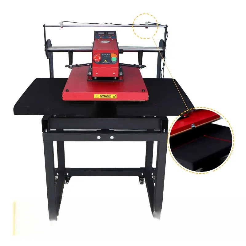 

40*60cm Double Station Pneumatic Heat Press Semi-Automatic DTF Printing Machine Best Combination