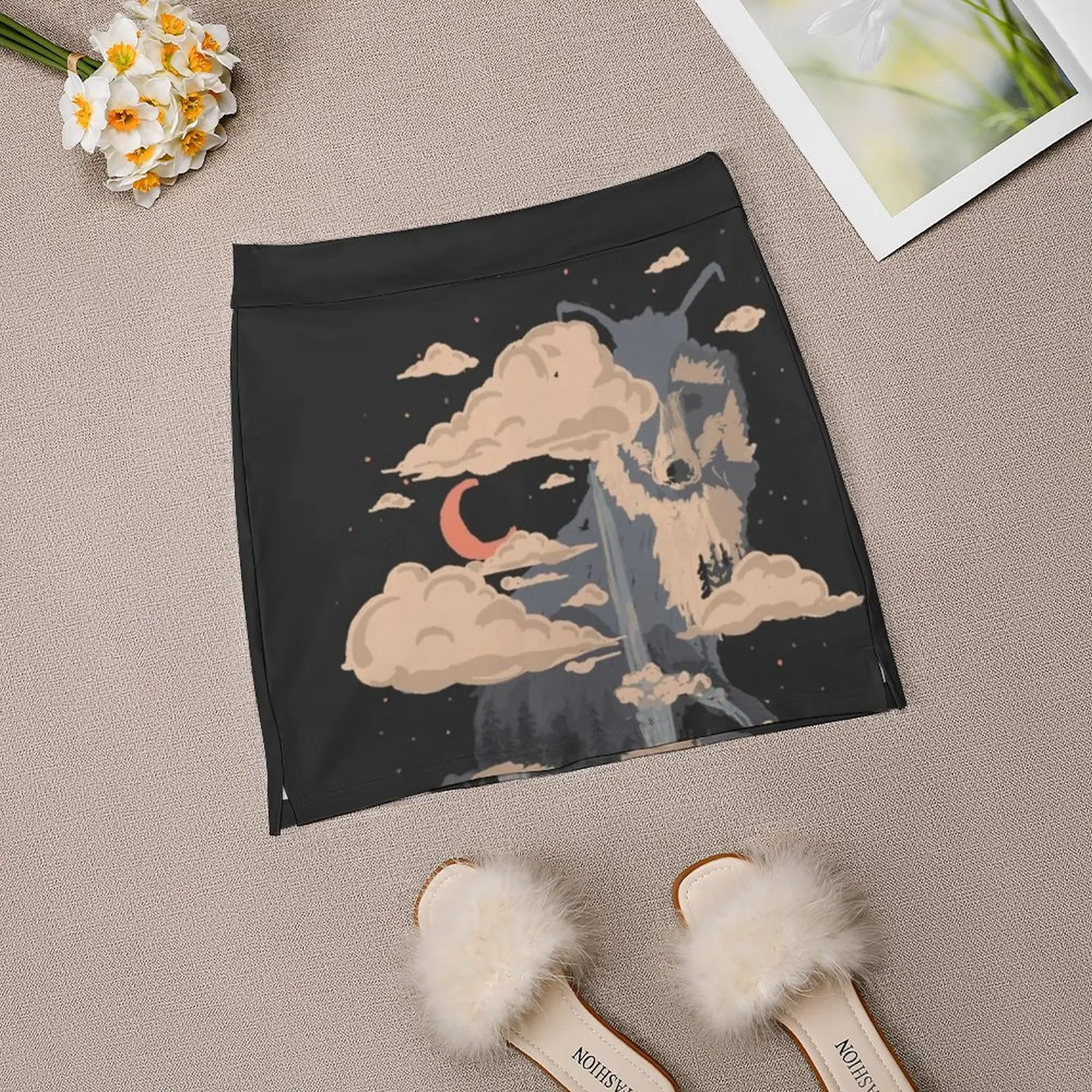 Di Kaki Gunung Rubah. Rok Fashion Wanita Rok Celana 2022 Rok Mini Rok Pendek Kantor Ndtank Nature Wild