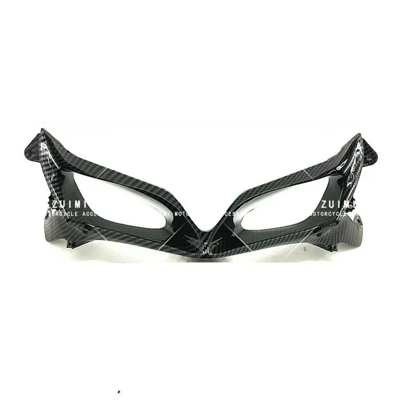 Motorbike Front Upper Nose Injection Fairings Fit For Suzuki GSXR600 GSXR750 GSXR 600 750 K8 2008 2009 2010 Carbon Fiber Paint H