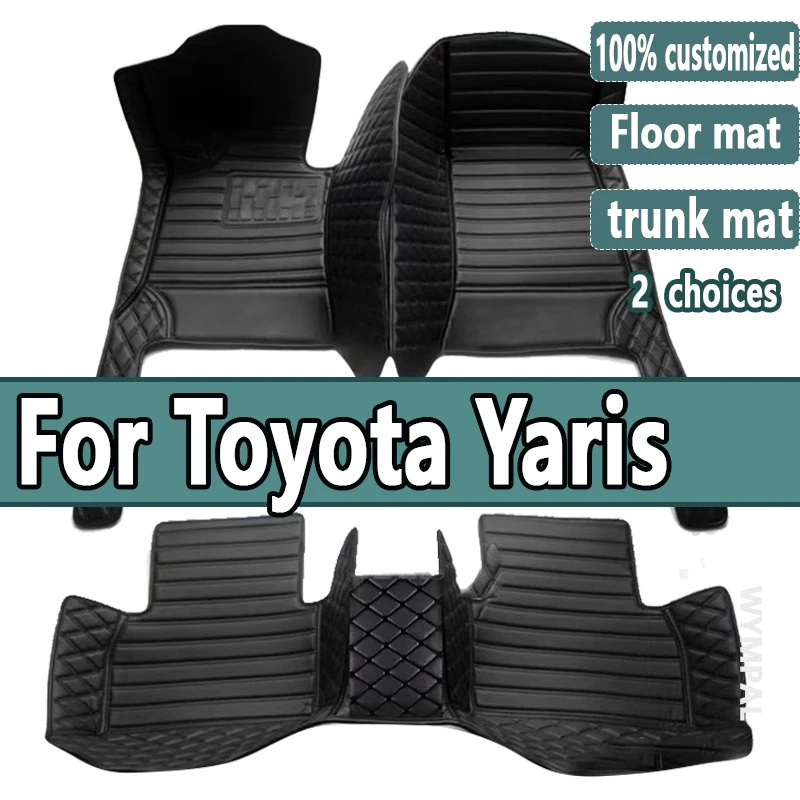 Non-hybrid Vehicle Car Floor Mats For Toyota Yaris Cross Yarisu Kurosu XP210 2021 2022 2023 Waterproof Pads Car Accessories 2012