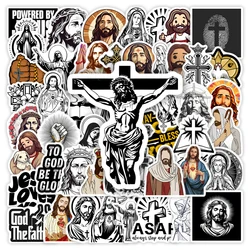 God Jesus Stickers Bible Faith Church Art DIY Gift Decorative Decal for Scrapbook Journal Laptop Luggage Bottle Waterproof