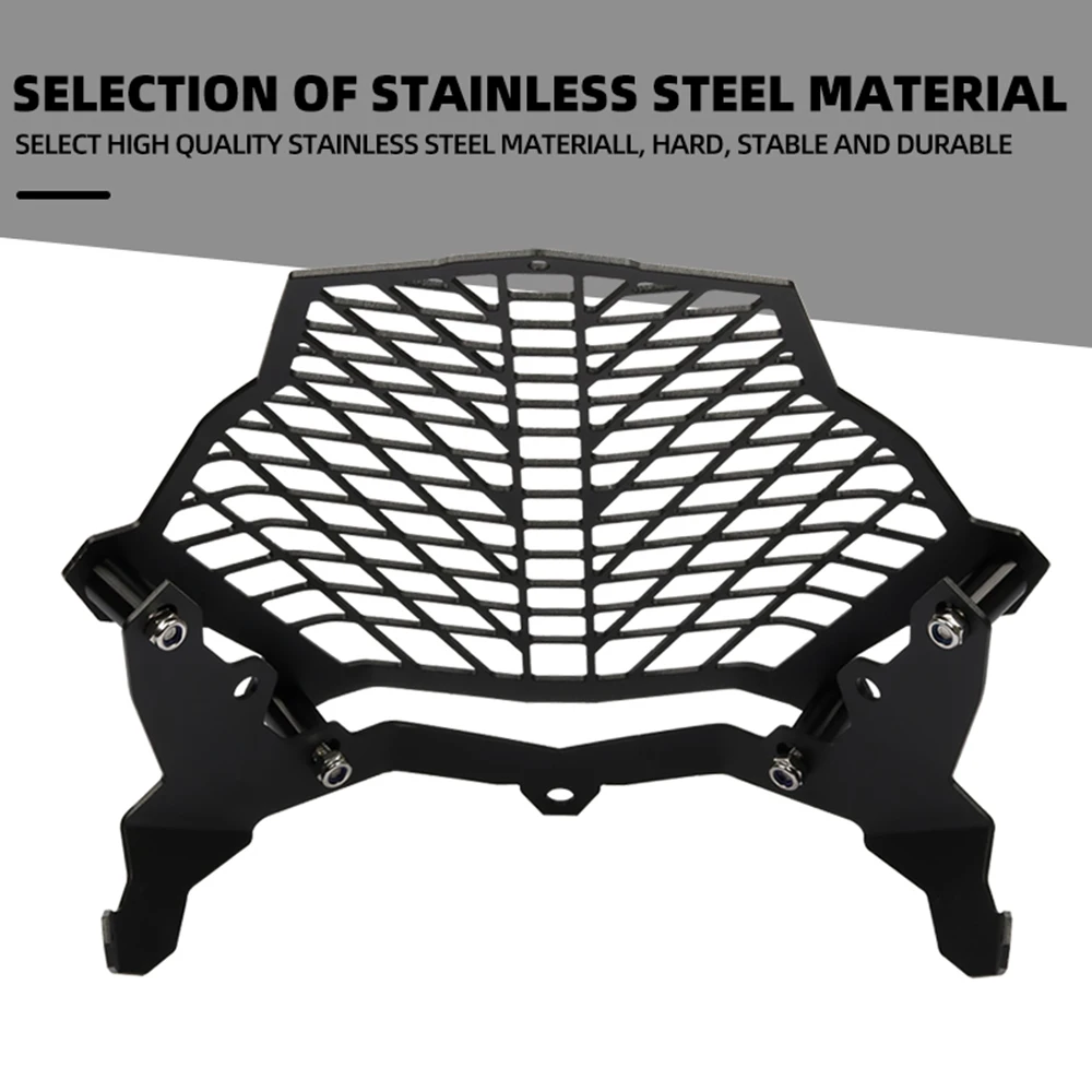 For KTM 1050 1090 1190 Adventure R L ADV 1290 Superadventure Accessories Headlight Protective Cover Guard Grill Grille Protector