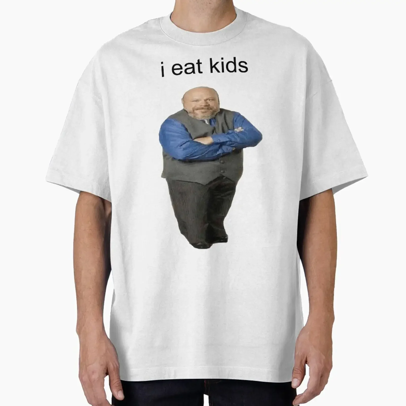 bertram eats kids designed and sold by tigerfromaladdn vintage Washed Soft Slightly Stretched Breathable Comfortable