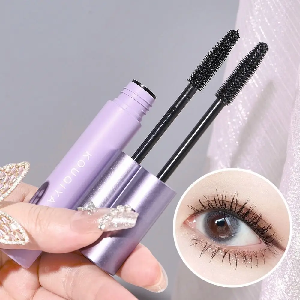 Fiber Brush Eye Cosmetica Beauty Lash Groei Lash Lift Wimpers Krultang Wimper Extensie 5d Zijde Vezel Mascara Black Mascara