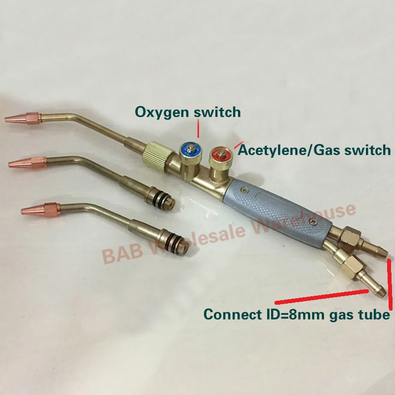 Rotary Gas Welding Torch Oxy Acetylene Propane Welding Gun