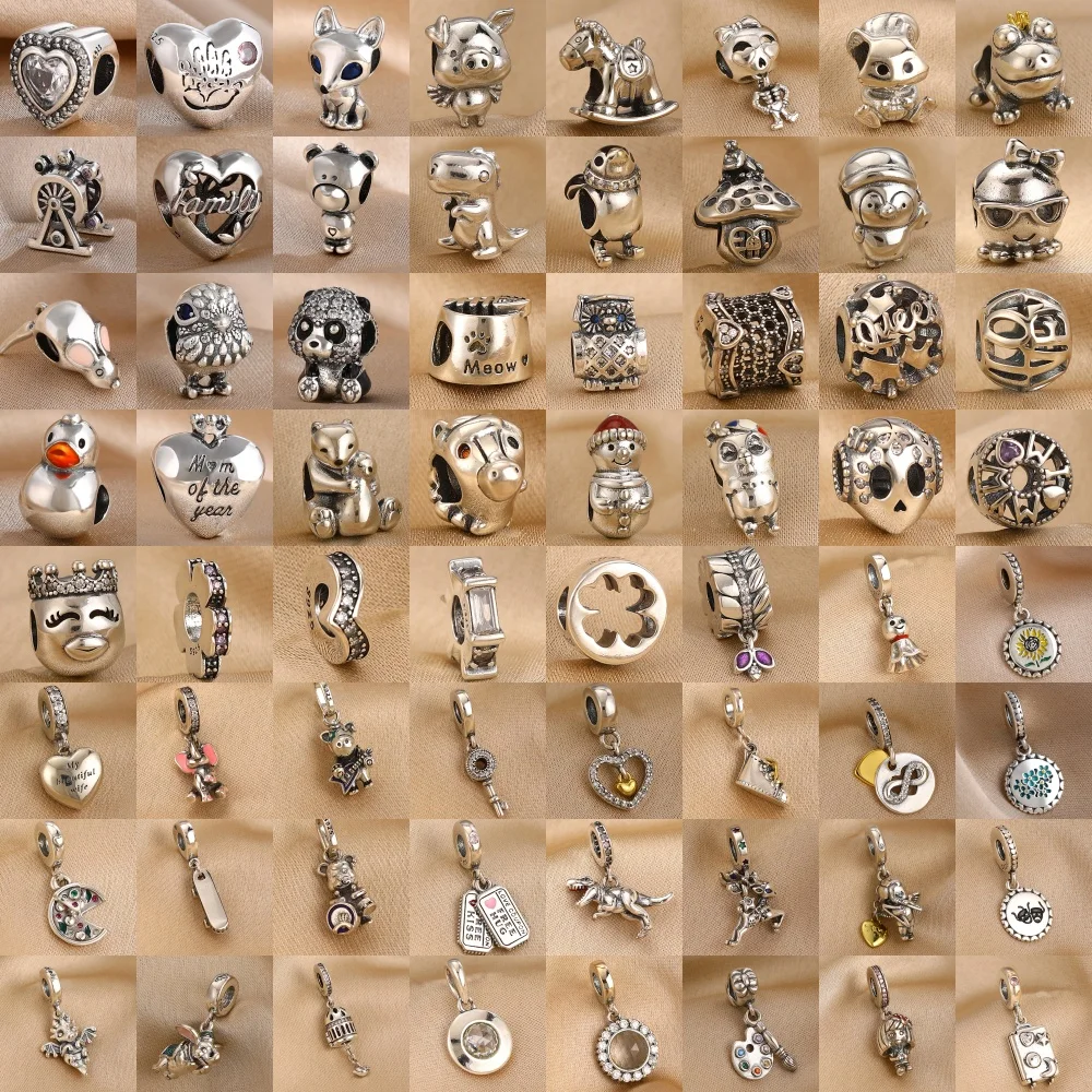 

Hot Selling 925 Silver,Pig,Penguin Bead Deer,Dragon Pendant Suitable for Original Bracelets, DIY Accessories,Exquisite Jewelry ﻿